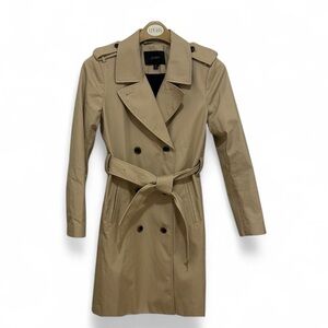 J. Crew Tan Trench Coat